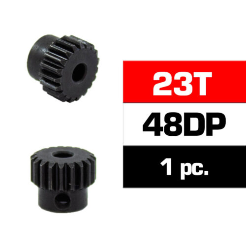 Mugen Seiki - HSS Steel 48DP Pin ion Gear 23T W/3.17mm Bore