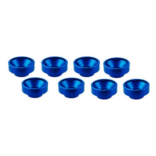 Ultimate Racing - M3  Aluminium Servo Washer BLUE (8 pcs)