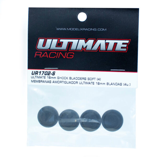 Ultimate Racing - 16mm Shock Bladders SOFT (4) - Afbeelding 2