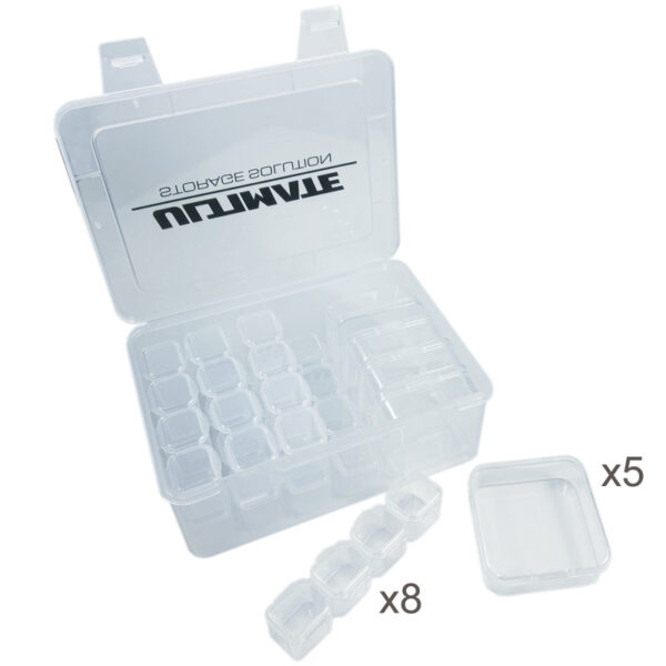Ultimate Racing - Plastic Box W/ 5 MED & 32 SMALL INNER BOXES - Afbeelding 2